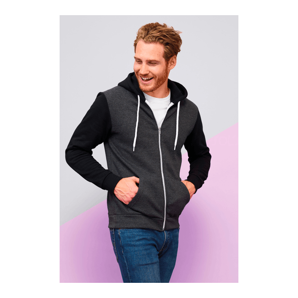 SOL'S | Veste à capuche unisexe avec fermeture éclair et cordons de serrage SOL'S | Veste à capuche unisexe avec fermeture éclair et cordons de serrage